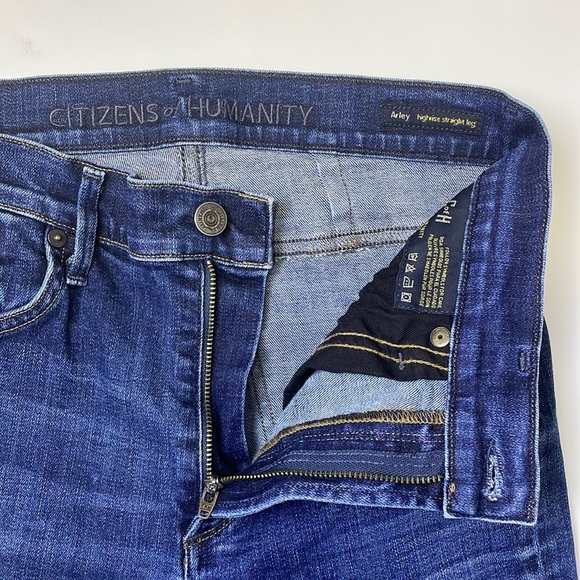 Citizen of Humanity Jeans Arley High Waist Straight Leg Size 29*32 - Picture 5 of 13